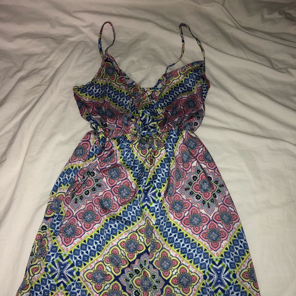 Peach Royal Maxi Dress